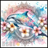 Dolphin Blossom 2 15 OZ Straight Wrap