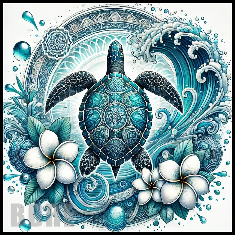 Ocean Turtle 4 15 OZ Straight Wrap
