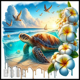 Turtle Paradise 15 OZ Straight Wrap