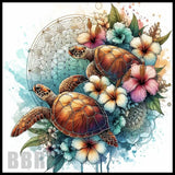 Tropical Turtles 9 15 OZ Straight Wrap