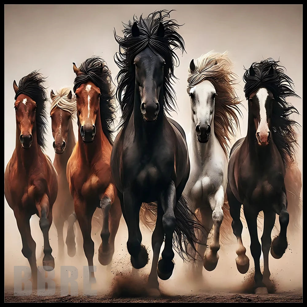 Majestic Horses 15 15 OZ Straight Wrap