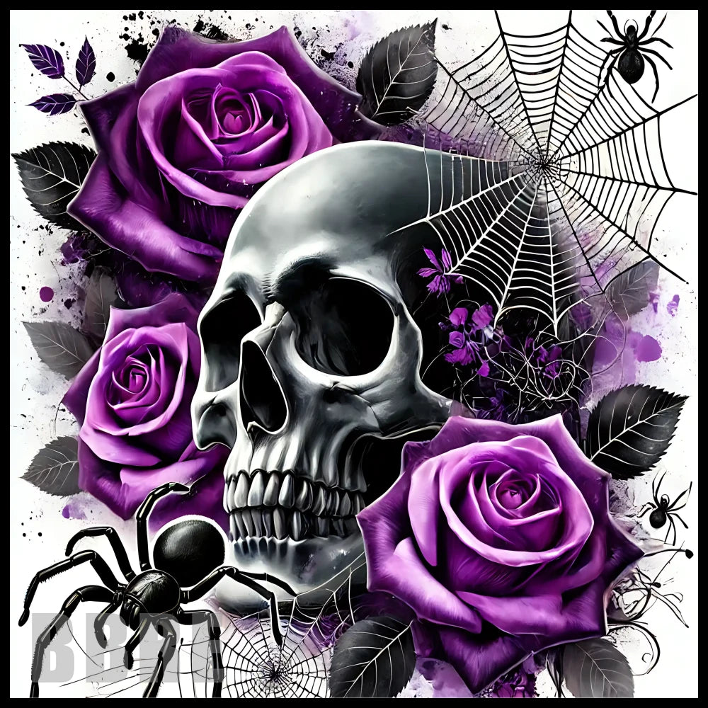 Gothic Skull 3 15 OZ Straight Wrap