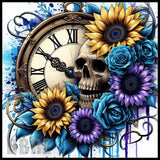 Floral Skull 33 15 OZ Straight Wrap