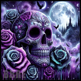 Gothic Skull 4 15 OZ Straight Wrap