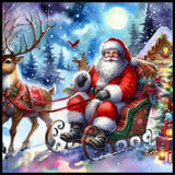 Santa Sleigh 2 15 OZ Straight Wrap
