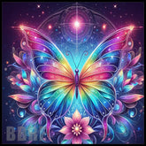 Colorful Butterfly 8 15 OZ Straight Wrap