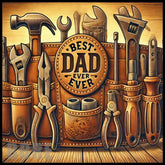 Best Dad 4 15 OZ Straight Wrap