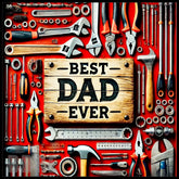 Best Dad 6 15 OZ Straight Wrap