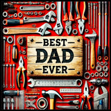 Best Dad 6 15 OZ Straight Wrap