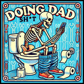 Skeleton Dad 15 OZ Straight Wrap