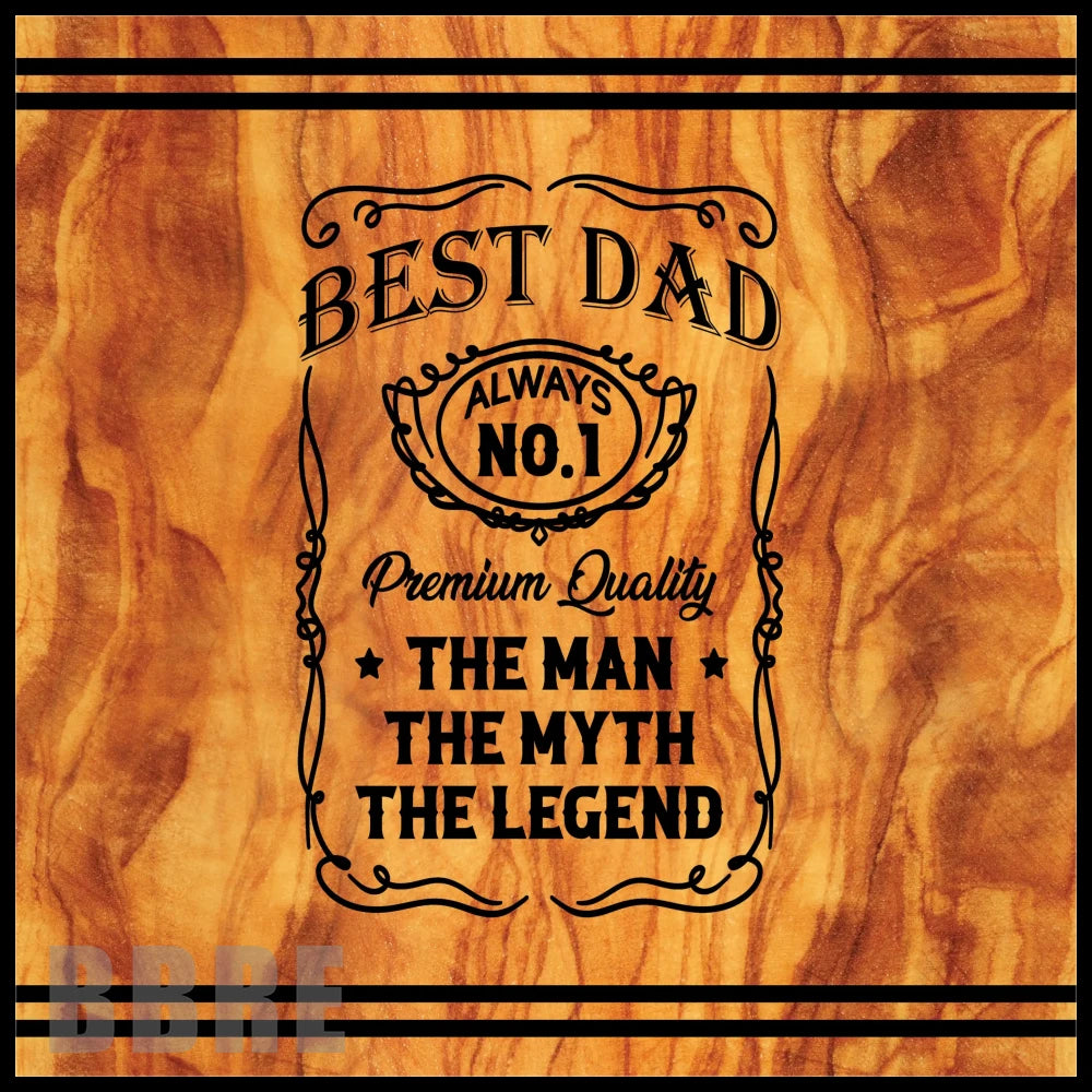 Best Dad 7 15 OZ Straight Wrap