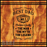 Best Dad 7 15 OZ Straight Wrap