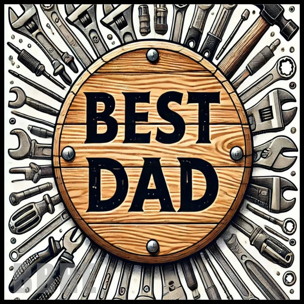 Best Dad 8 15 OZ Straight Wrap