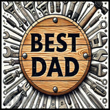 Best Dad 8 15 OZ Straight Wrap