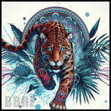 Jungle Leopard 15 OZ Straight Wrap