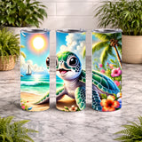 Tropical Turtle 22 15 OZ Straight Wrap