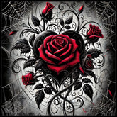 Rose Heart 15 OZ Straight Wrap