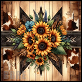 Sunflower Bouquet 15 OZ Straight Wrap