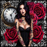Gothic Rose 2 15 OZ Straight Wrap