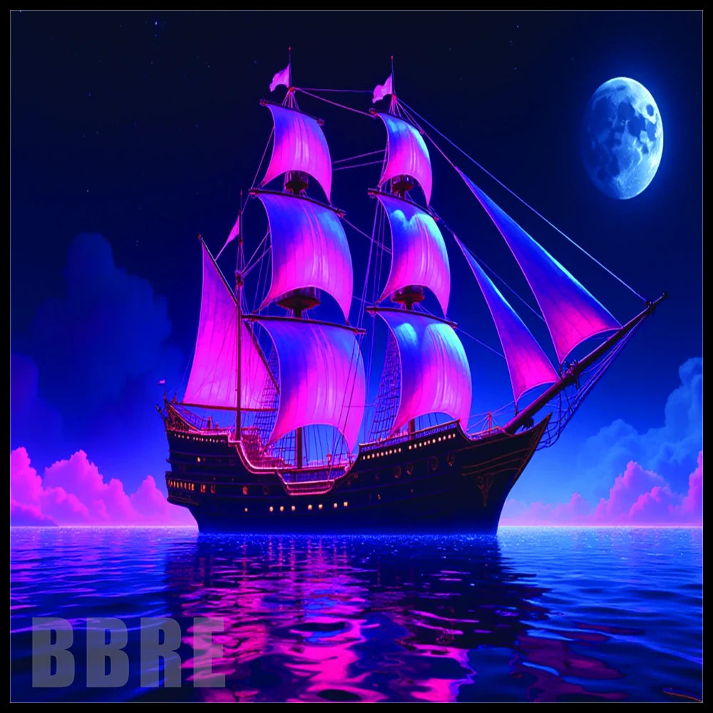 Mystical Ship 15 OZ Straight Wrap