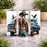 Cowboy Truck 2 15 OZ Straight Wrap