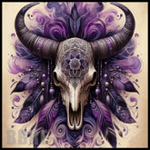 Buffalo Skull 11 15 OZ Straight Wrap