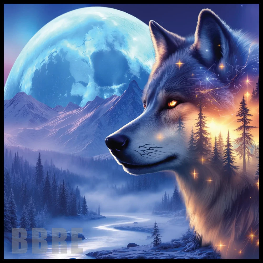 Mystic Wolf 5 15 OZ Straight Wrap