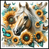Sunflower Horse 11 15 OZ Straight Wrap