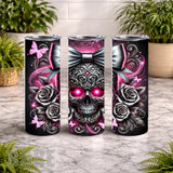 Gothic Skull 5 15 OZ Straight Wrap