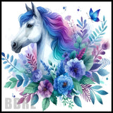 Floral Unicorn 6 15 OZ Straight Wrap