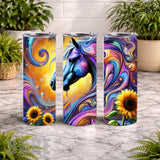 Colorful Horse 4 15 OZ Straight Wrap