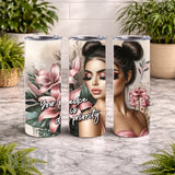 Floral Beauty 2 15 OZ Straight Wrap