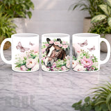 Floral Horse Mockup Product Photo