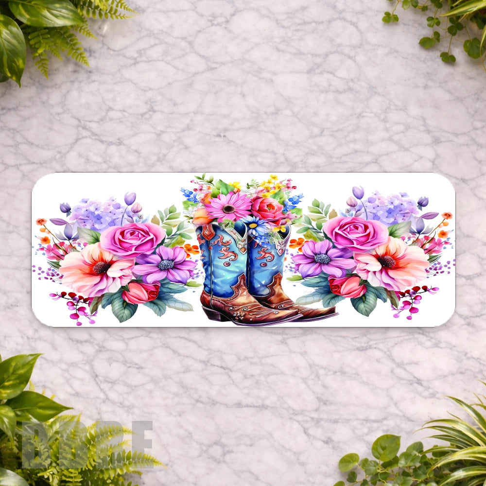 Floral Cowboy Boots Main Product Photo