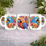Tropical Parrots Mockup Product Photo
