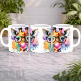 Giraffe Bubble Mockup Product Photo