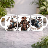 Cowboy Bull Mockup Product Photo
