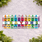 Crayon Quote Main Product Photo