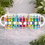 Crayon Quote Mockup Product Photo