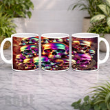 Colorful Skulls Mockup Product Photo