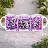 Floral Cows 3 Mockup Product Photo