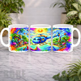 Colorful Helicopter Mockup Product Photo