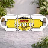 Gold Lager Mockup Product Photo