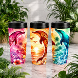 Dolphin Sunset Mockup Image