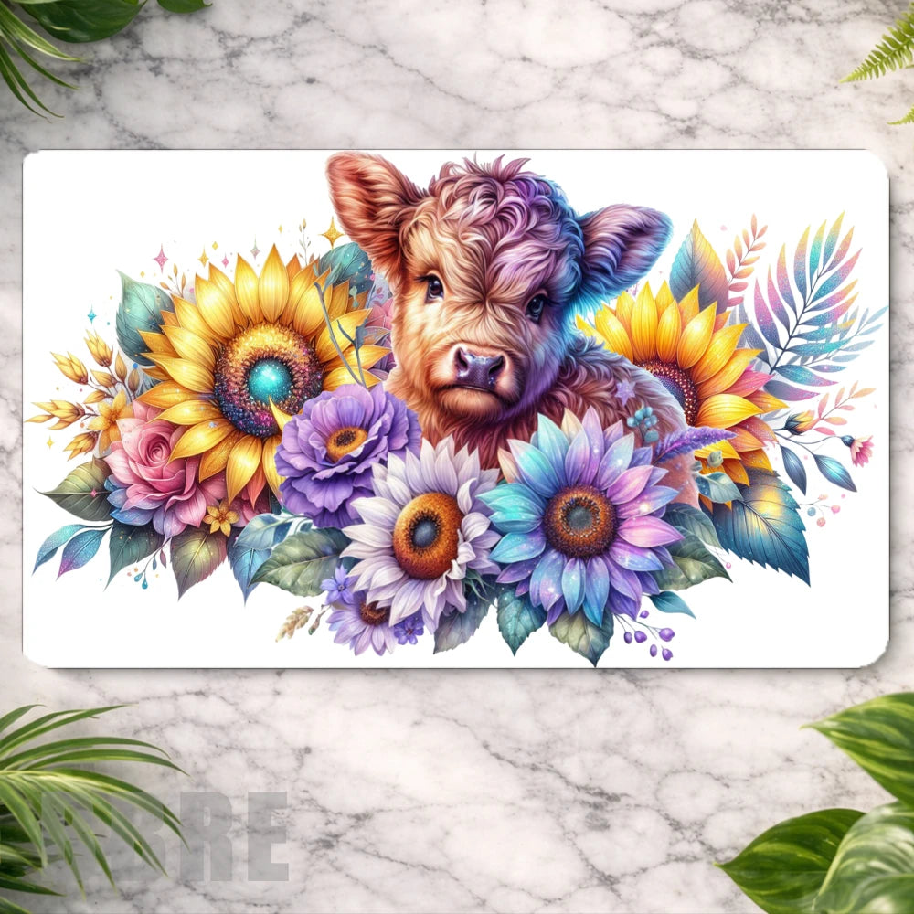 Floral Cow Main Image