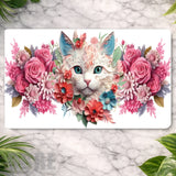 Floral Cat Main Image