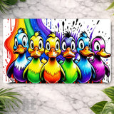 Colorful Ducks 2 Main Image