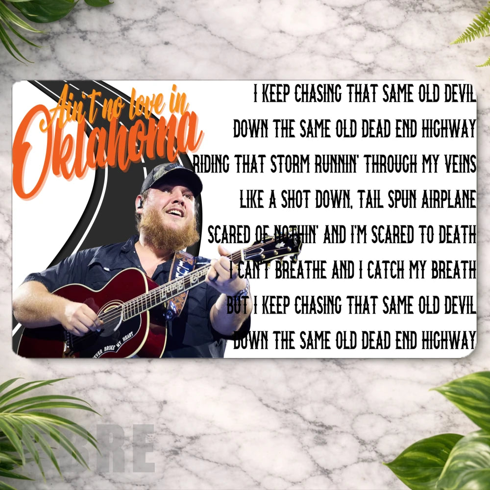 Oklahoma Lyrics Main Image
