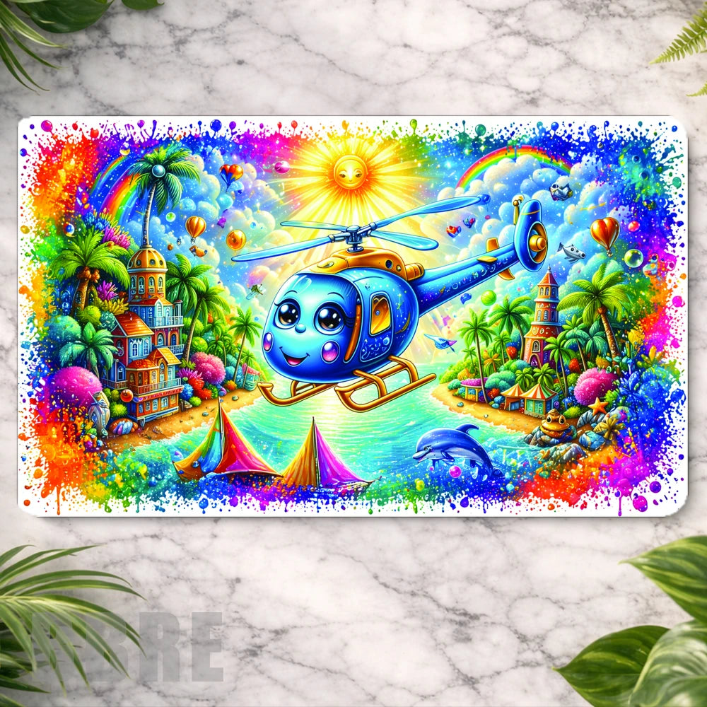 Colorful Helicopter Main Image