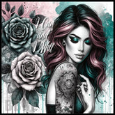 Floral Empowerment 20 OZ Sublimation Wrap